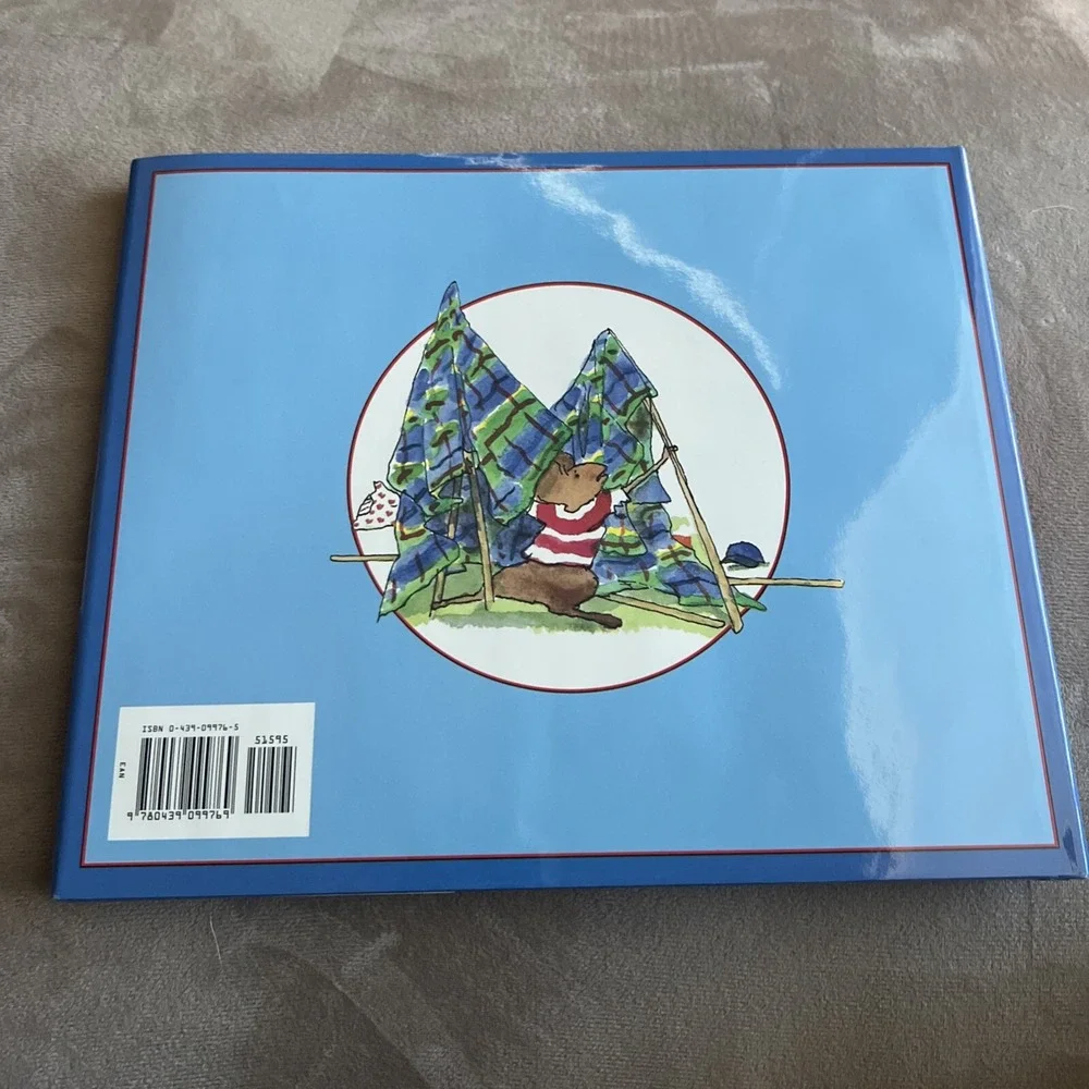 MONK CAMPS OUT By Emily Arnold Mccully - Hardcover‎ **Mint Condition**